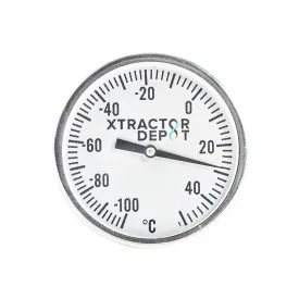 1/2" Tube Stub Bimetal Thermometer 33.5" Length (312-lb Tank)