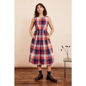 Abigail Dress - Cherry Plaid