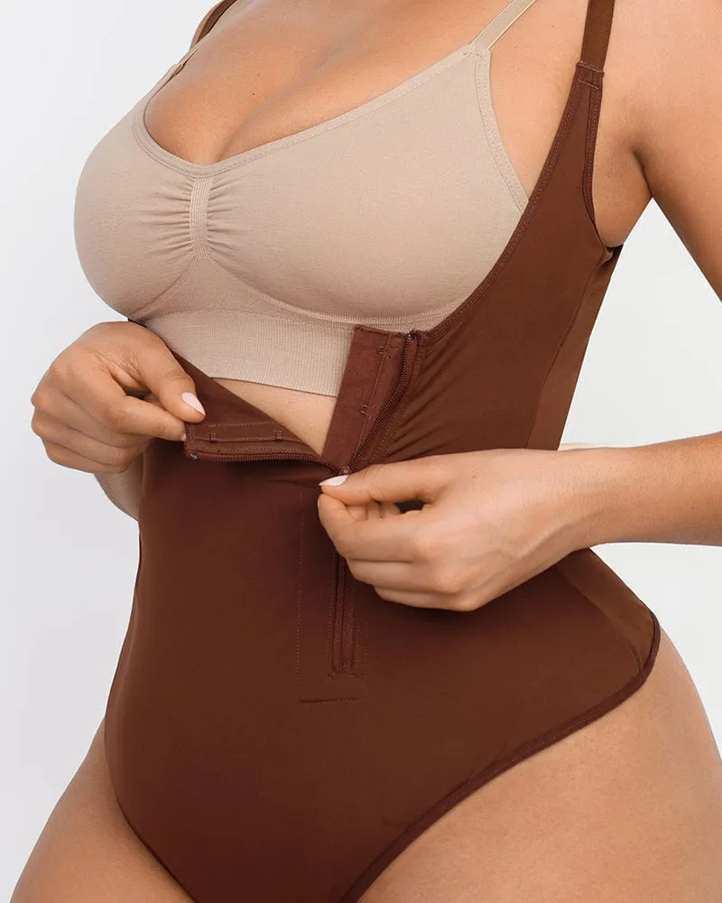 AirSlim® Side Zip Shaping Bodysuit