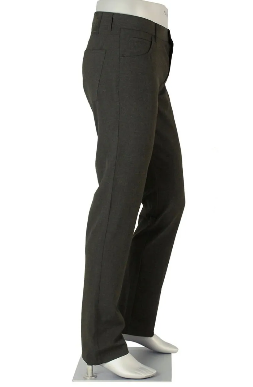 Alberto Regular Fit Pipe Ceramica Pant 0039, Charcoal