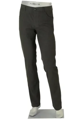 Alberto Regular Fit Pipe Ceramica Pant 0039, Charcoal