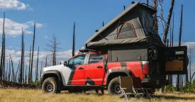 Alu-Cab Canopy Camper for 2015  Chevy Colorado and GMC Canyon