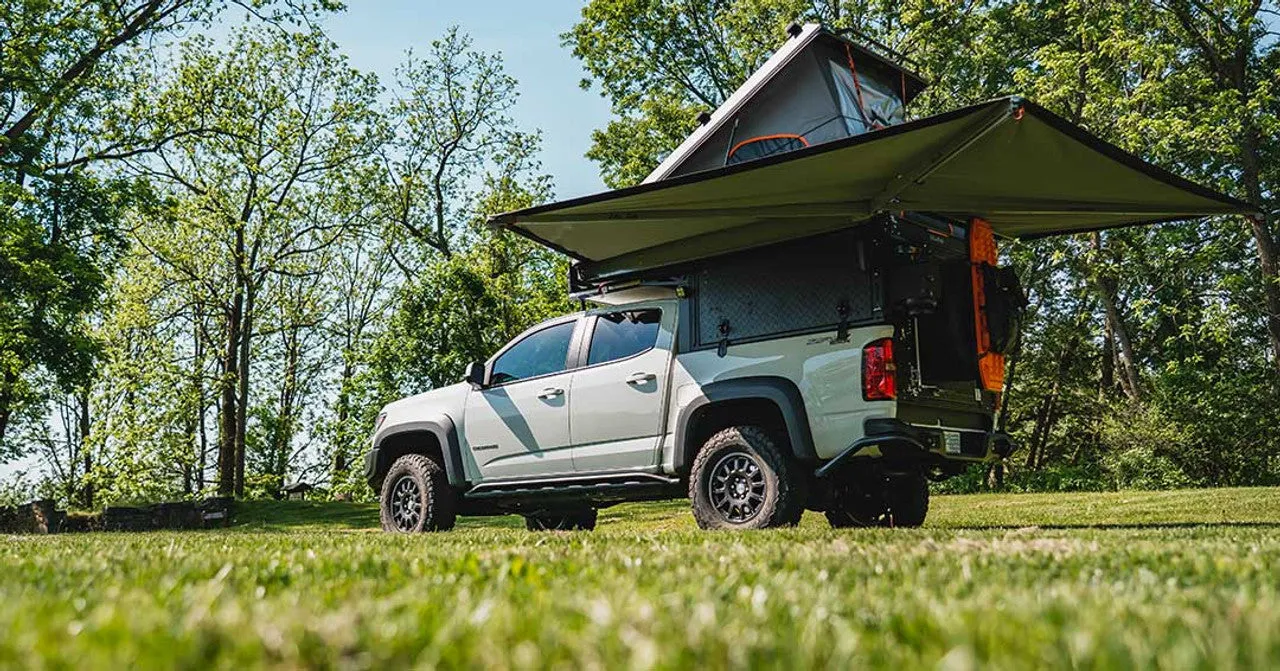 Alu-Cab Canopy Camper for 2015  Chevy Colorado and GMC Canyon