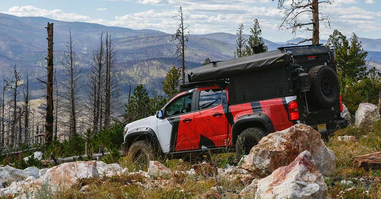 Alu-Cab Canopy Camper for 2015  Chevy Colorado and GMC Canyon