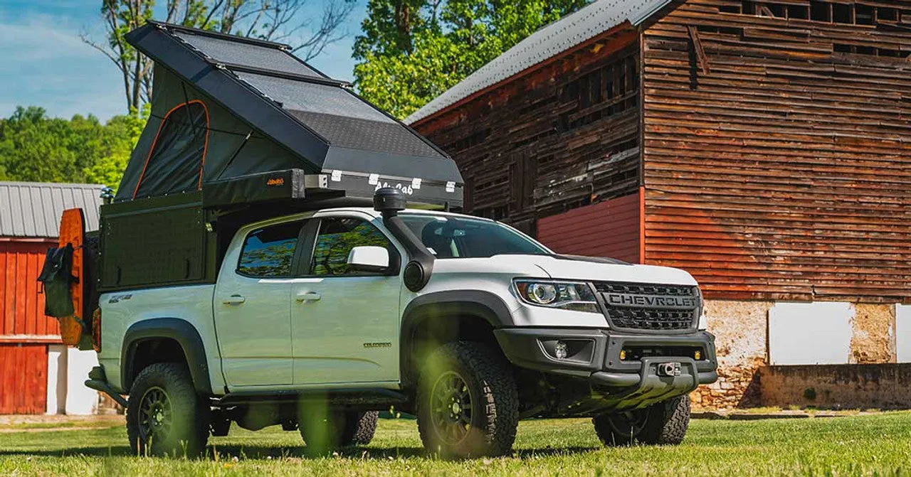 Alu-Cab Canopy Camper for 2015  Chevy Colorado and GMC Canyon