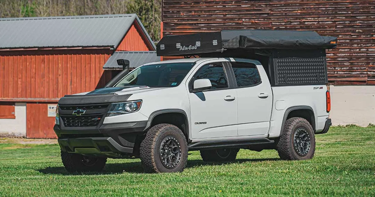 Alu-Cab Canopy Camper for 2015  Chevy Colorado and GMC Canyon