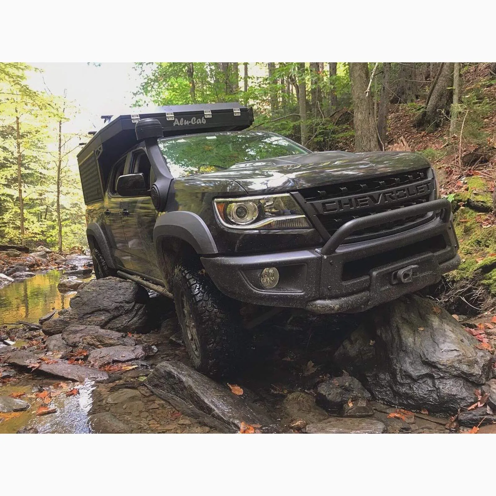 ALU-CAB CANOPY CAMPER FOR 2015  CHEVY COLORADO