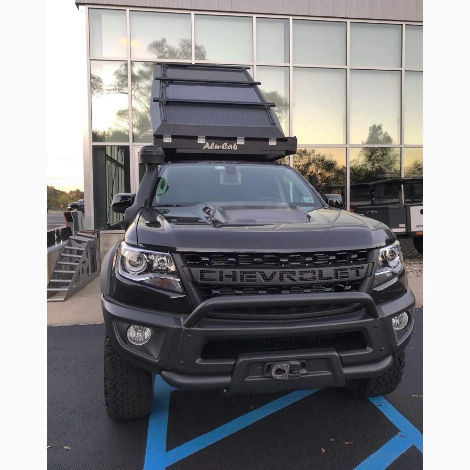 ALU-CAB CANOPY CAMPER FOR 2015  CHEVY COLORADO