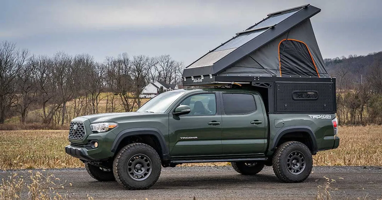 ALU-CAB CANOPY CAMPER FOR 2016  TOYOTA TACOMA