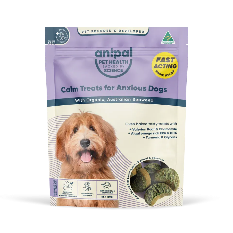 Anipal Calm Treats for Anxious Dogs 130g