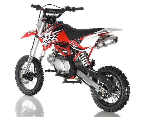 Apollo DB-X14 Ultra-Elite 125cc Pit / Dirt Motorcycle-14-inch front tire, 4-speed semi-automatic transmission, 30-inch seat height--OFF ROAD ONLY, CA Legal