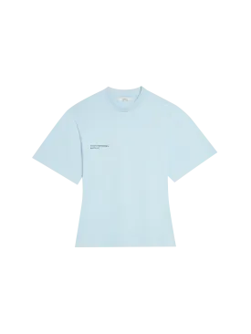 Archive PPRMINT™ Organic Cotton Wide Sleeve T-shirt—baby blue