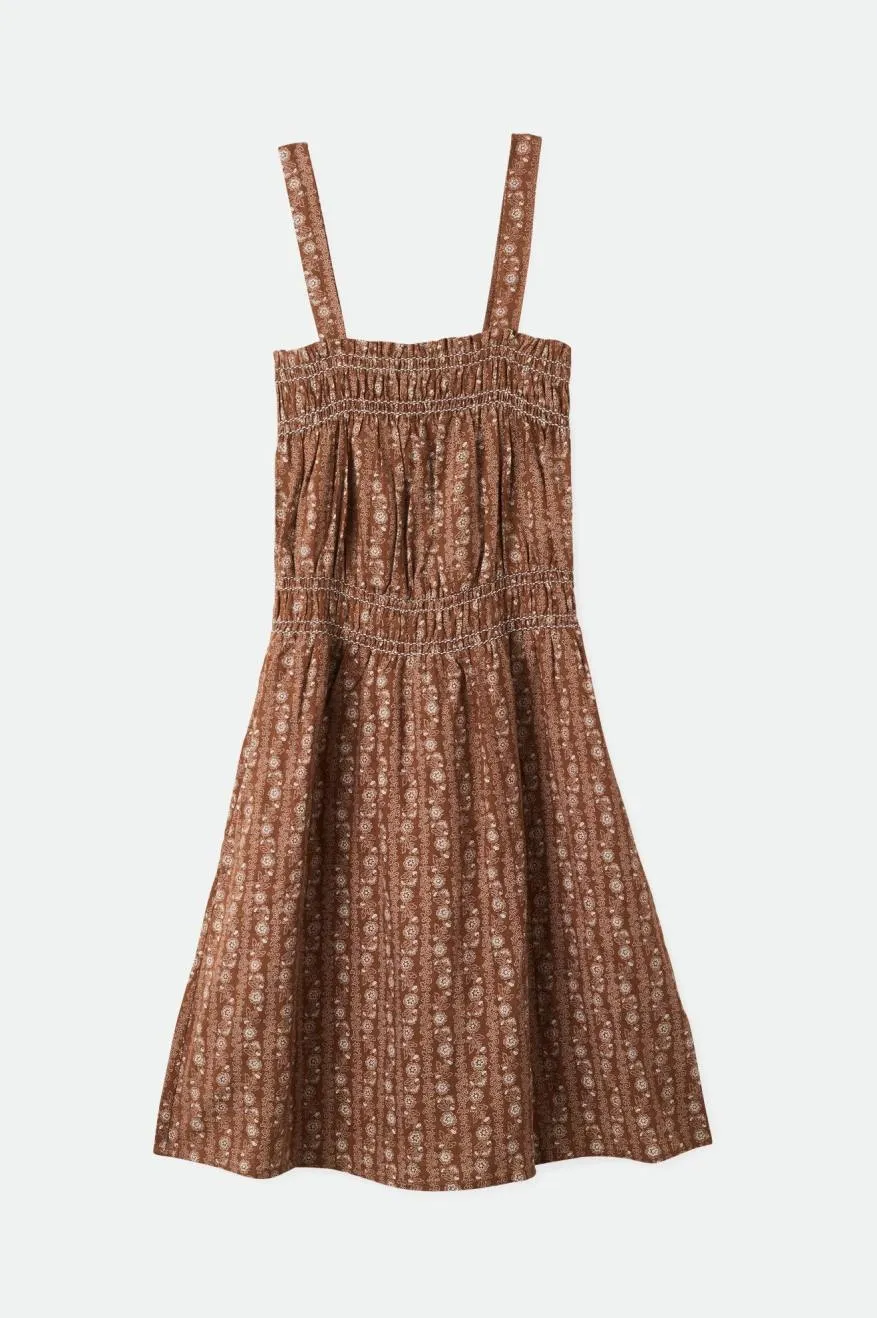 Balboa Linen Mini Dress - Bison