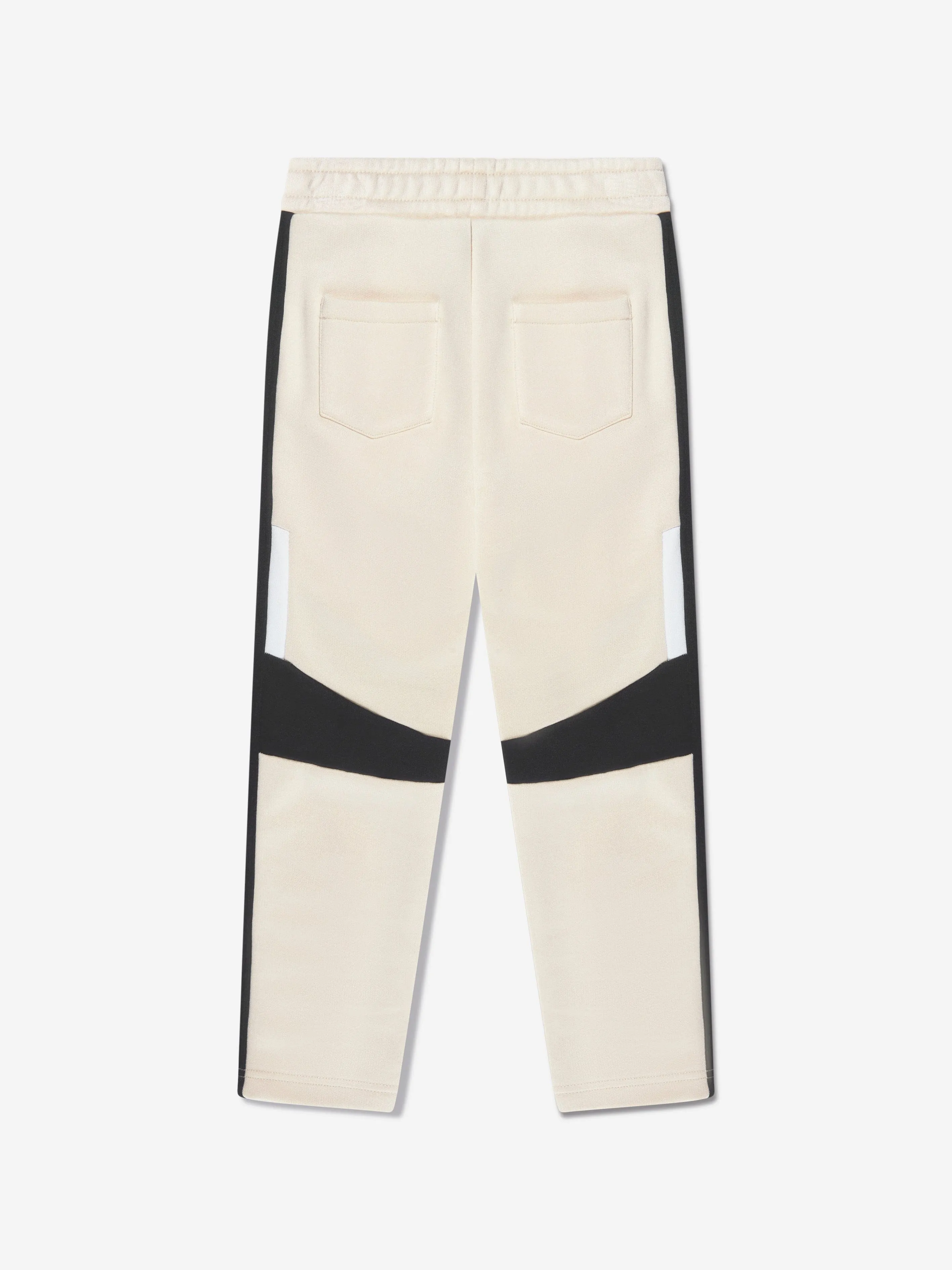 Balmain Boys Logo Joggers in Beige