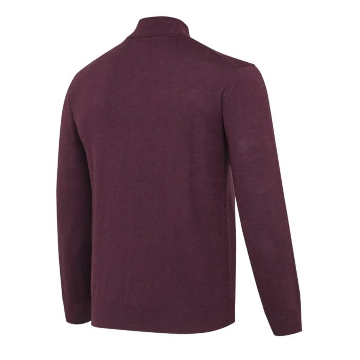 Beretta MERINO HALF ZIP SWEATER Cordovan Spirit