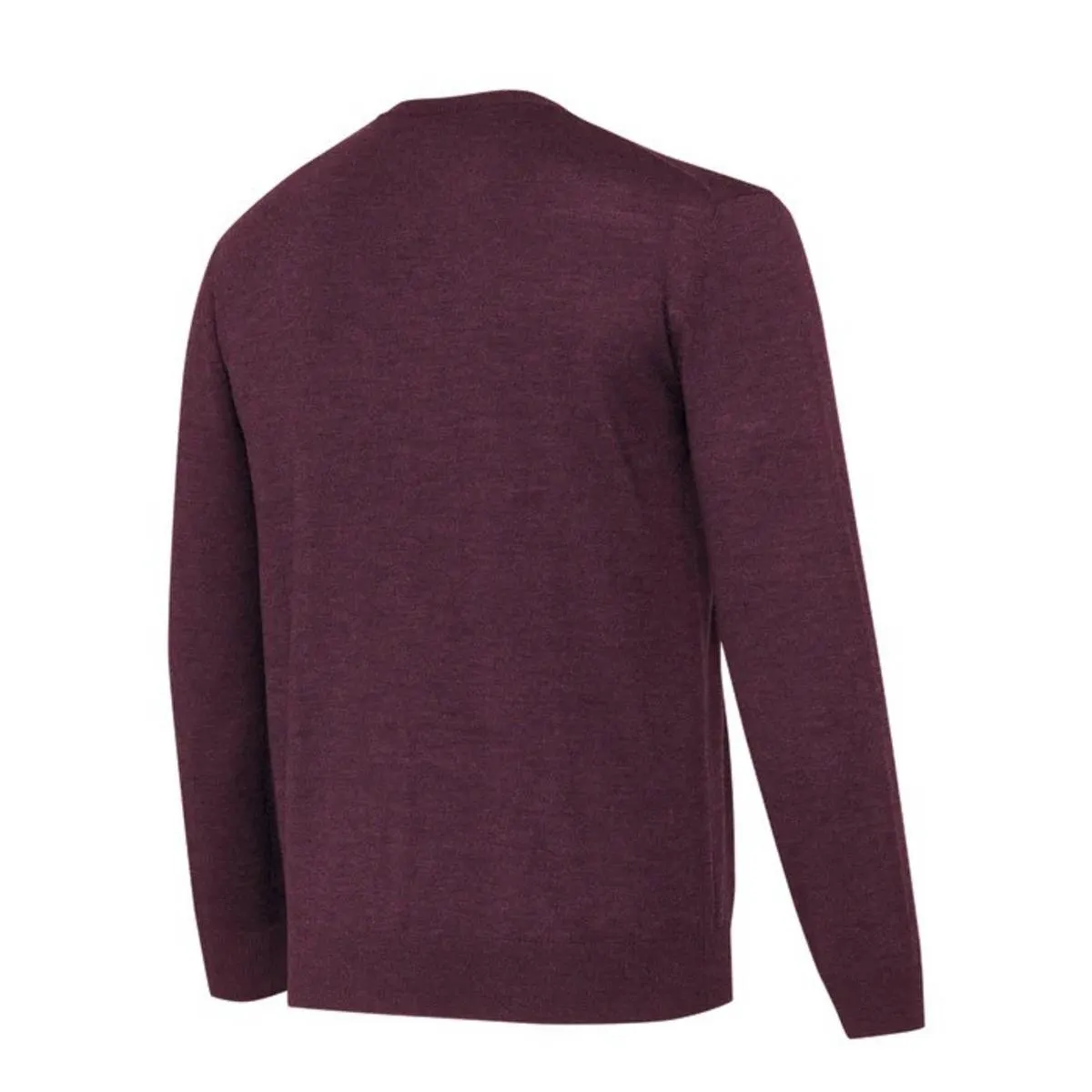 Beretta MERINO V-NECK SWEATER Cordovan Spirit