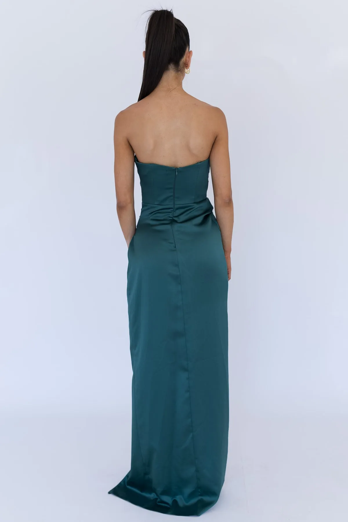 Bethany Gown Emerald Green by HSH