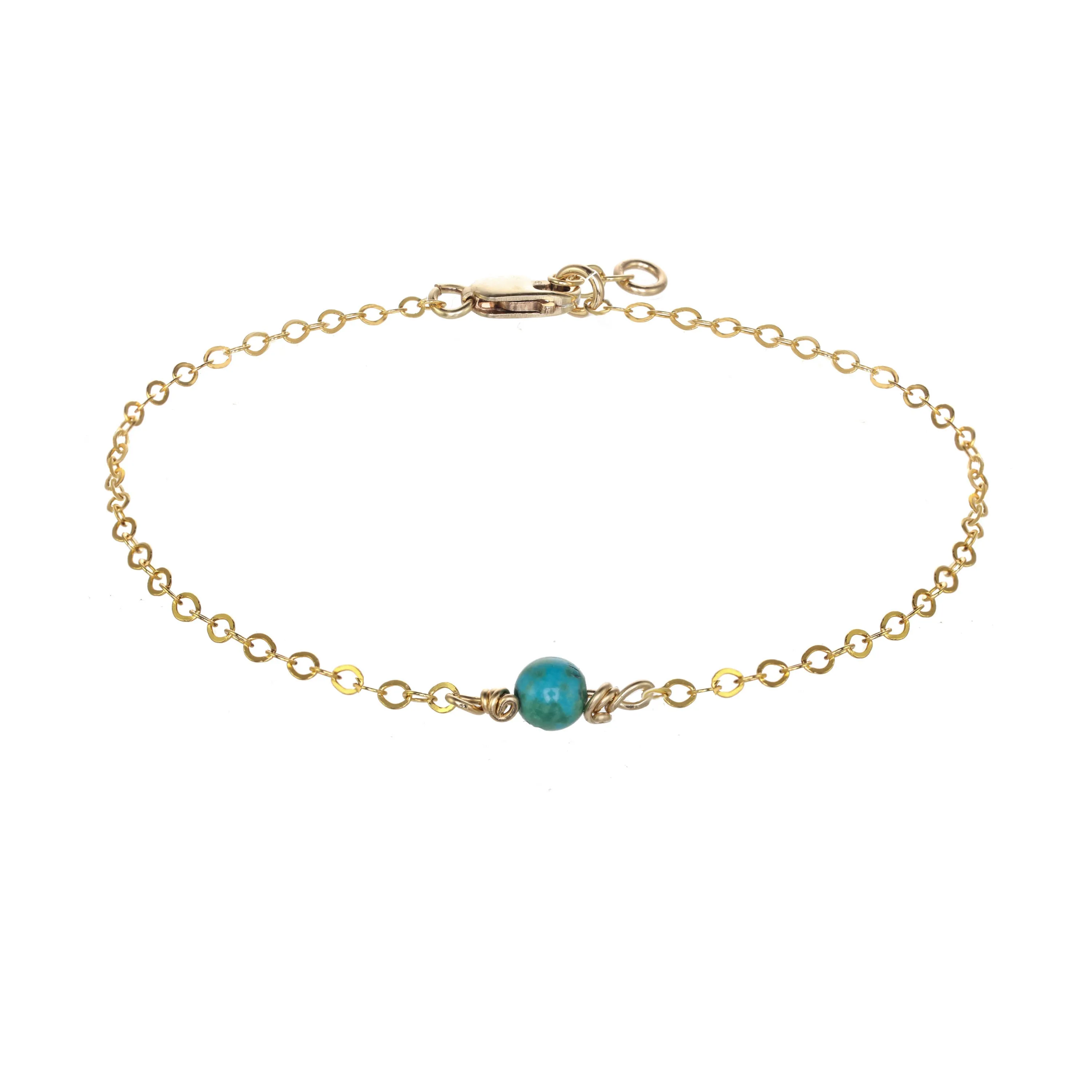 Birthstone layering bracelet