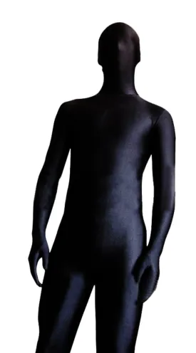 Black Morf Bodysuit Adult Costume