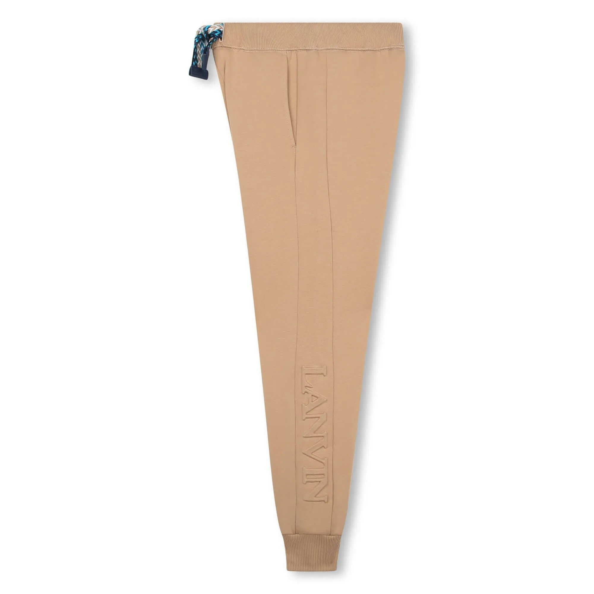 Boys Beige Curb Joggers