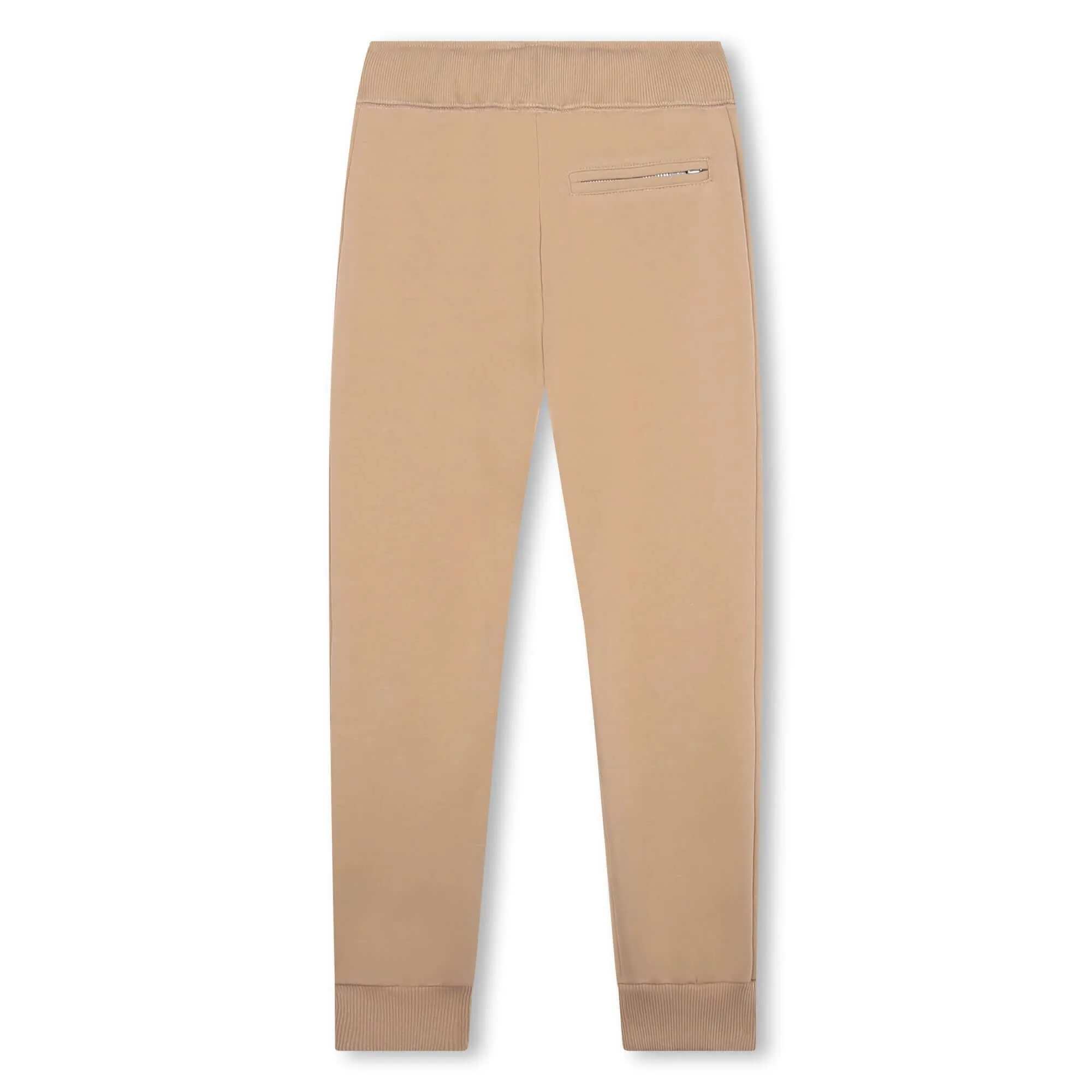 Boys Beige Curb Joggers