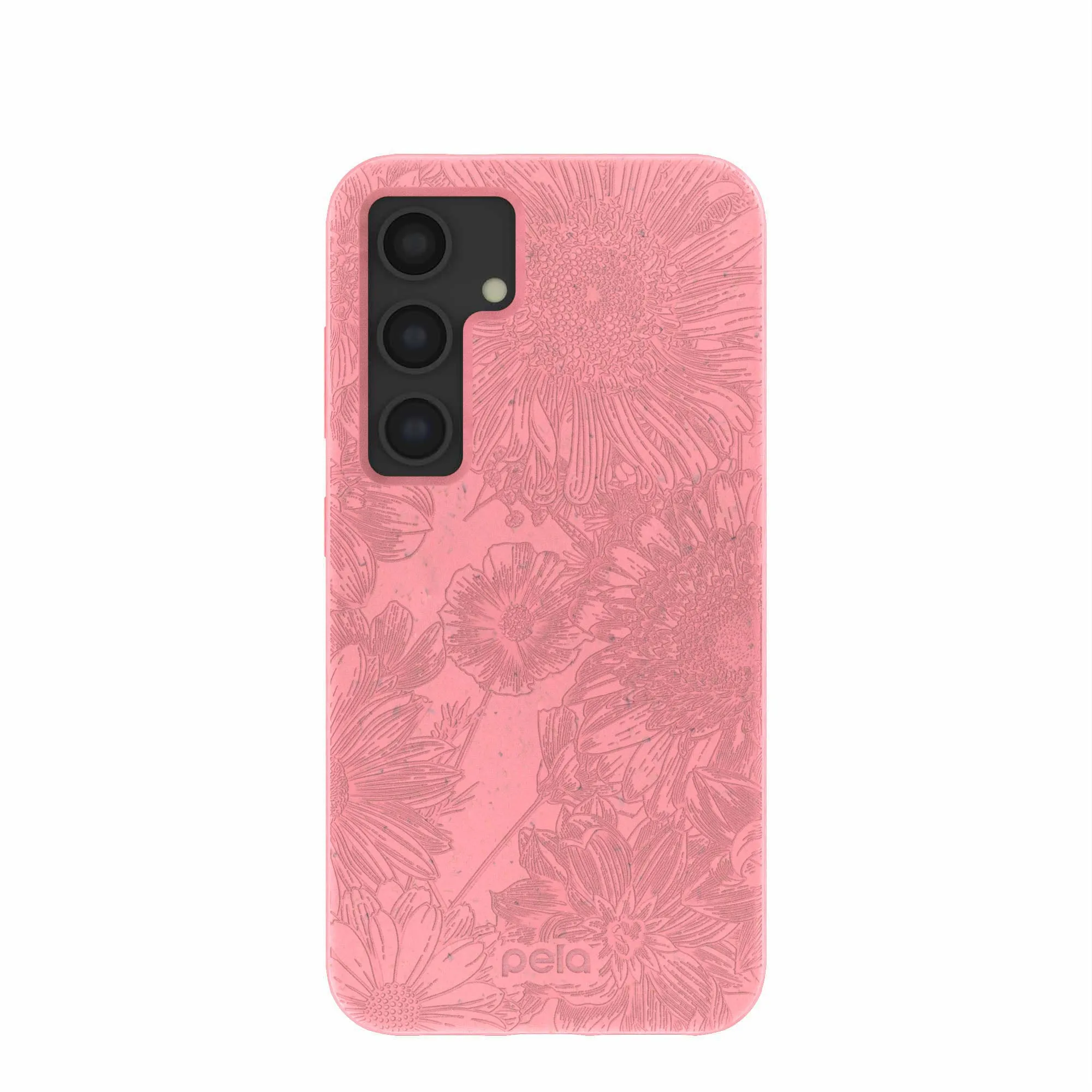 Bubblegum Pink Flora Samsung Galaxy S24 Case