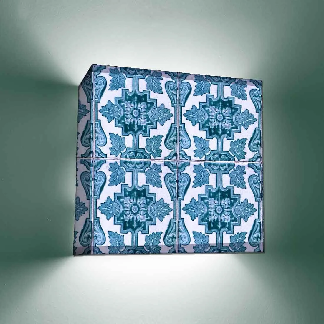 Budget Friendly Wall Lamp - Spanish Tiles