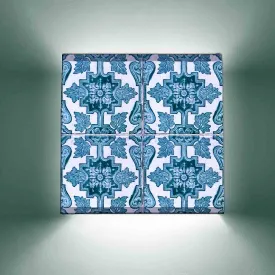 Budget Friendly Wall Lamp - Spanish Tiles