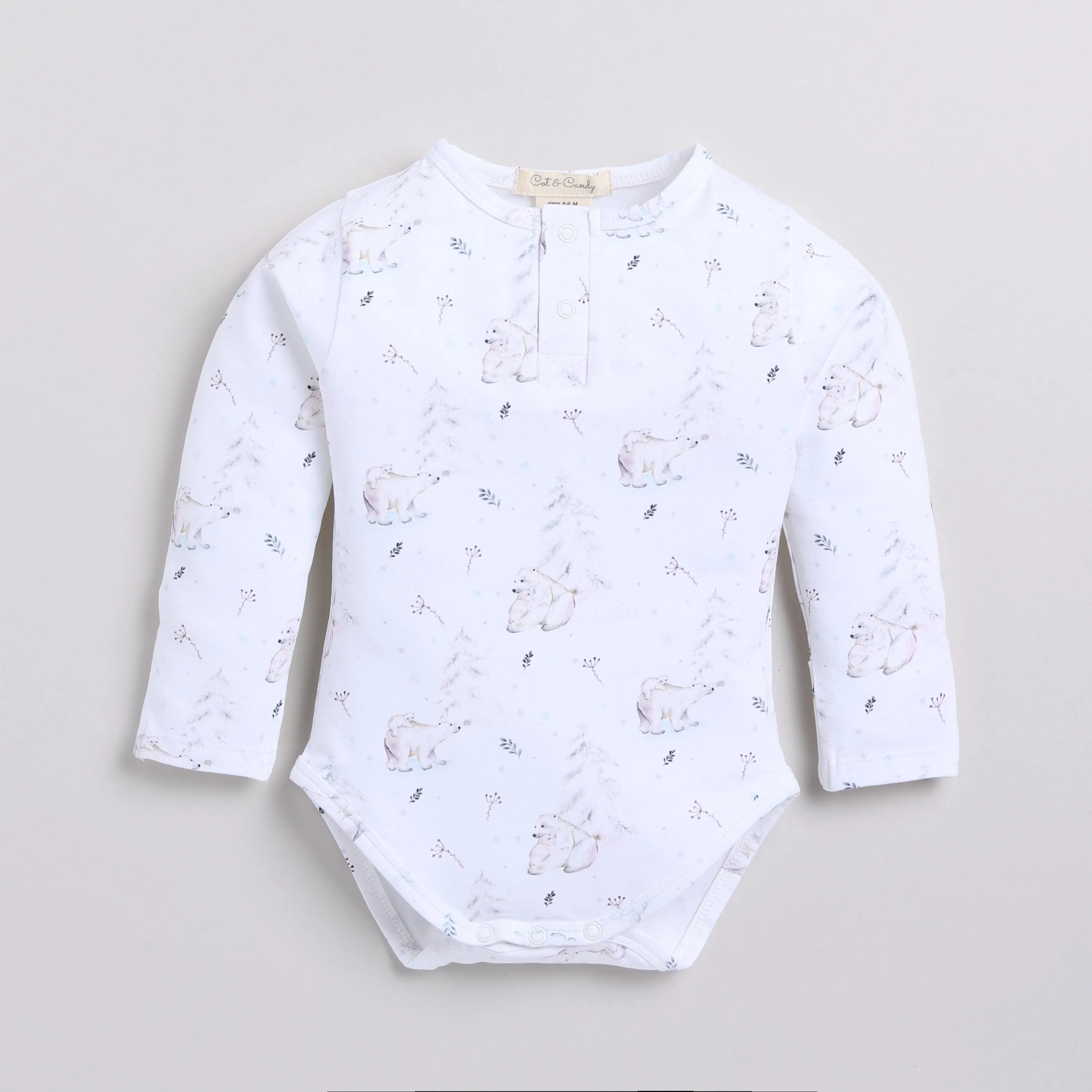 Constellation Bear Organic Long Sleeve Bodysuit