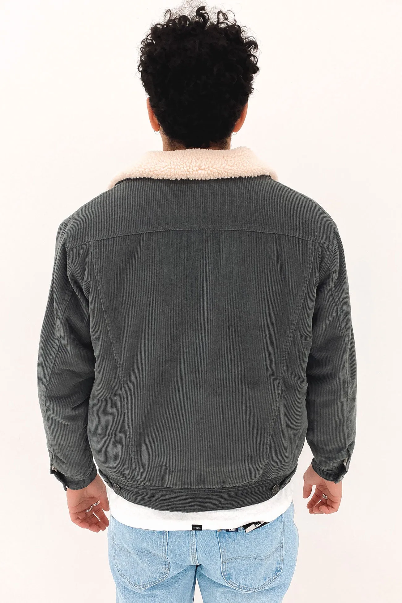 Cruiser Cord Jacket Grey