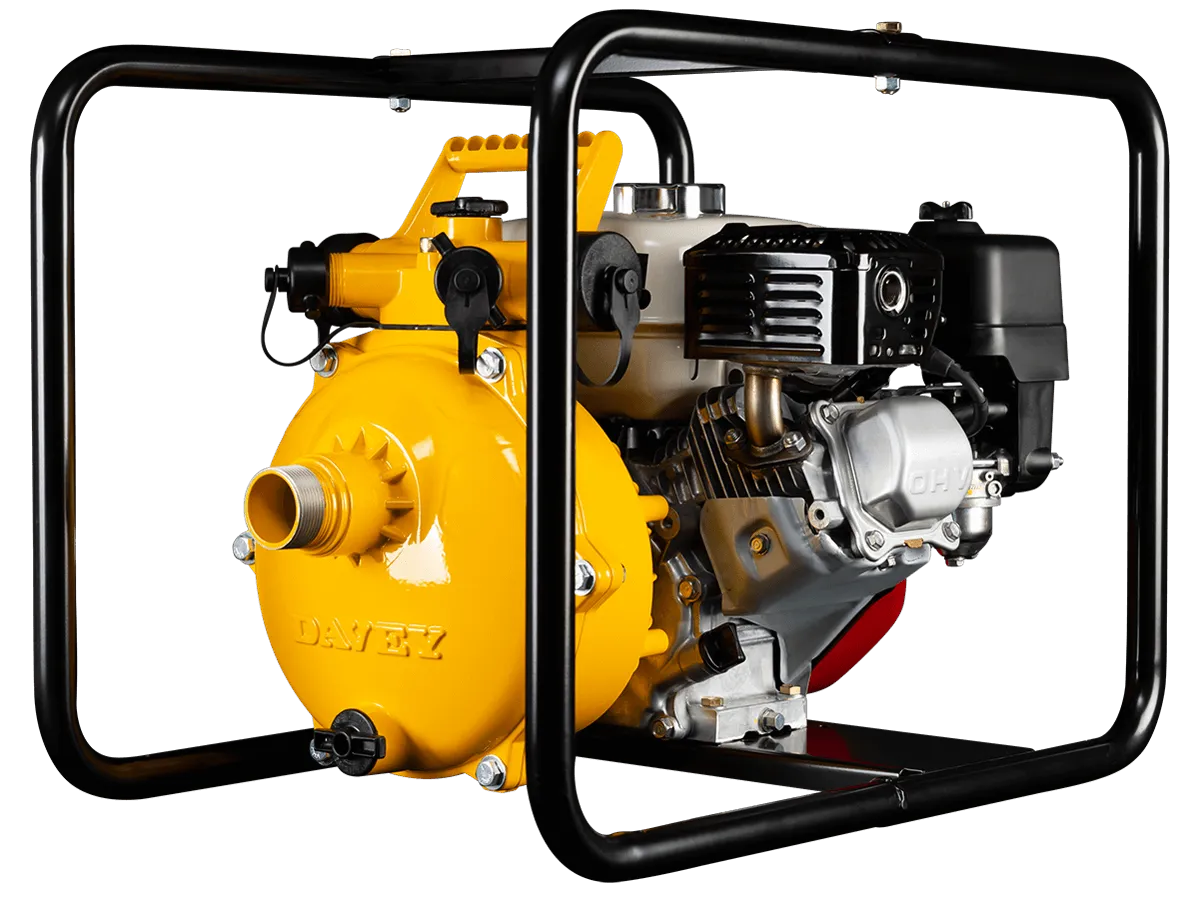 Davey 5155 Series 5.5HP Single Stage Firefighting Pumps with 3.1L Honda GX160 Engine (Max 415LPM/600kPA)