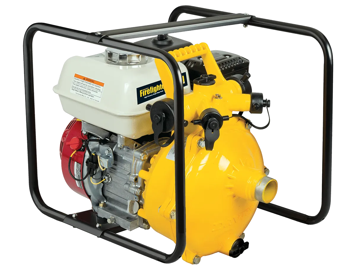 Davey 5165 Series 6.5HP Single Stage Firefighting Pumps with 3.1L Honda GX200 Engine (Max 500LPM/600kPA)