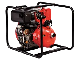 Davey 5210YE/HP 10HP Twin Stage High Pressure Firefighting Pump with 3.5L Yanmar L100N Electric Start Diesel Engine (Max 410LPM/850kPa)