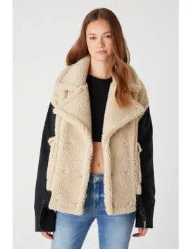 Denim Sherpa Jacket, Hitch Hiker