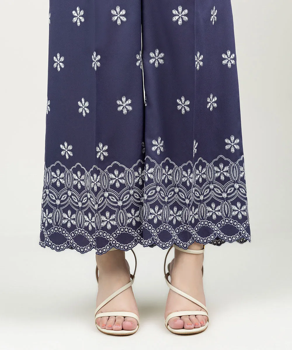 Embroidered Bedford Culottes