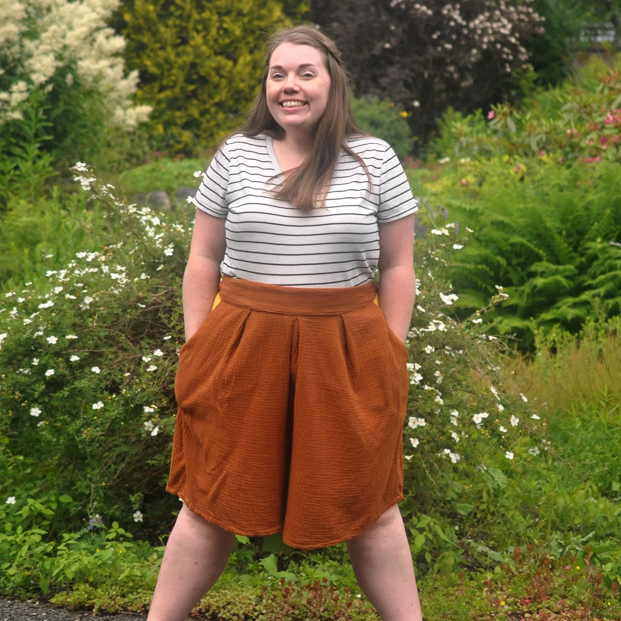 Fernway Culottes Sewing Pattern - Women's/Curved Fit