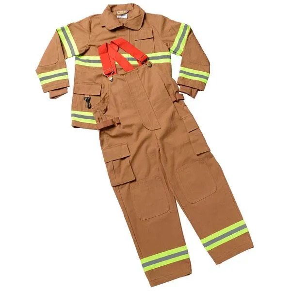 Firefighter Suit Costume - Tan (8-10)