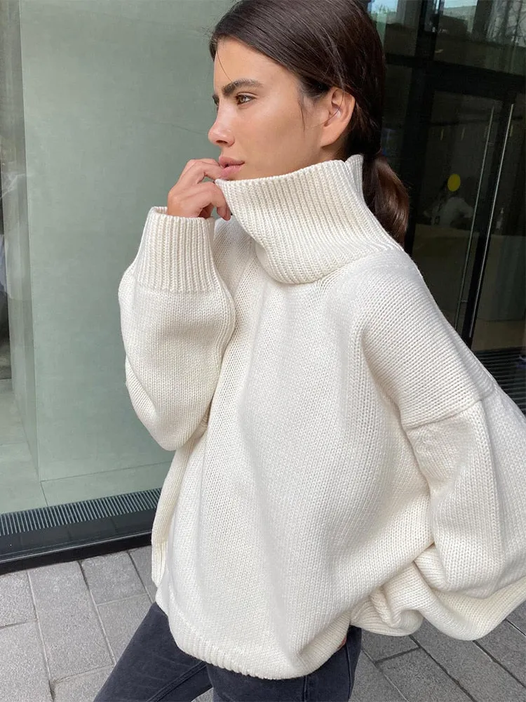 Freya Oversized Turtleneck Jumper