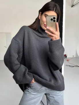 Freya Oversized Turtleneck Jumper