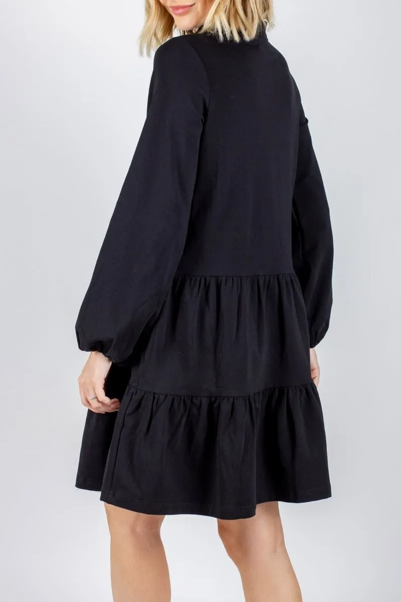 FRIDA DRESS (BLACK)