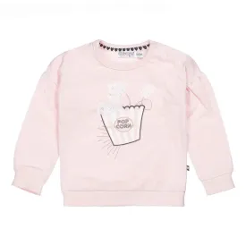 Girls Jumper Light Pink Popcorn | Koko-Noko