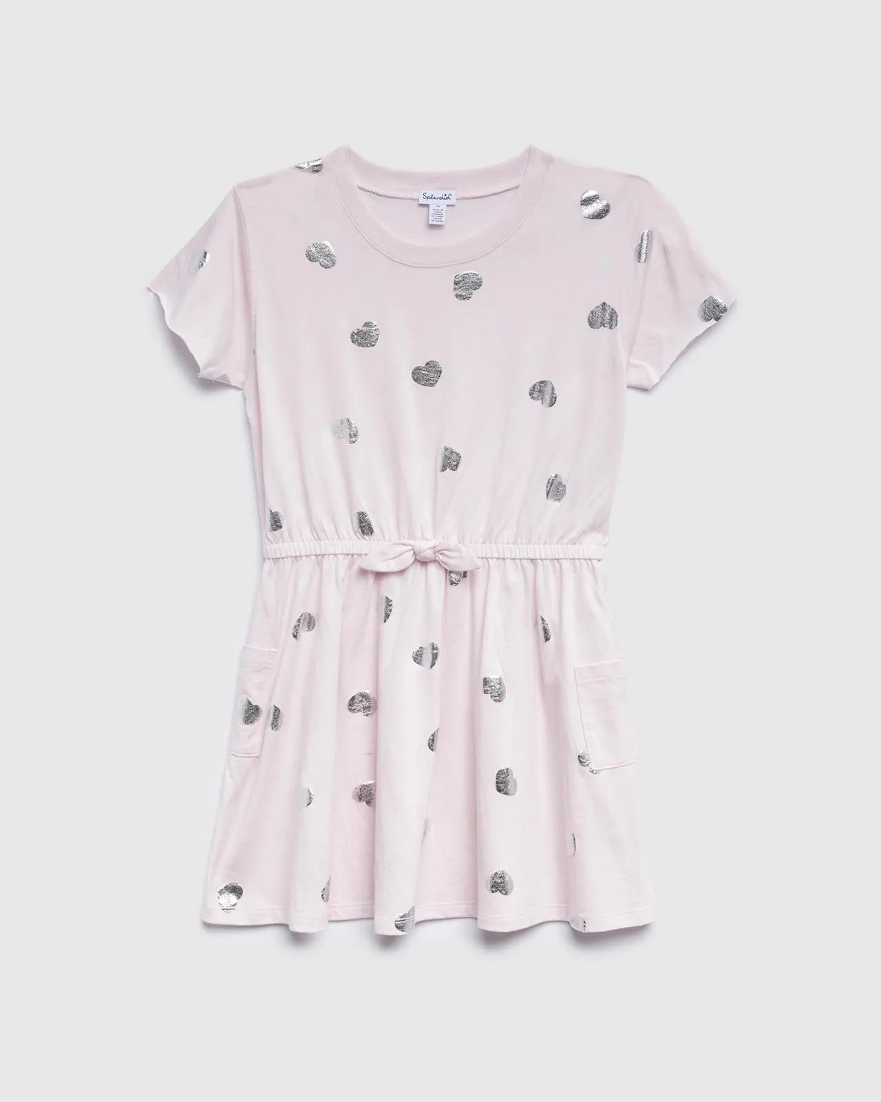 Girls Scattered Heart Dress