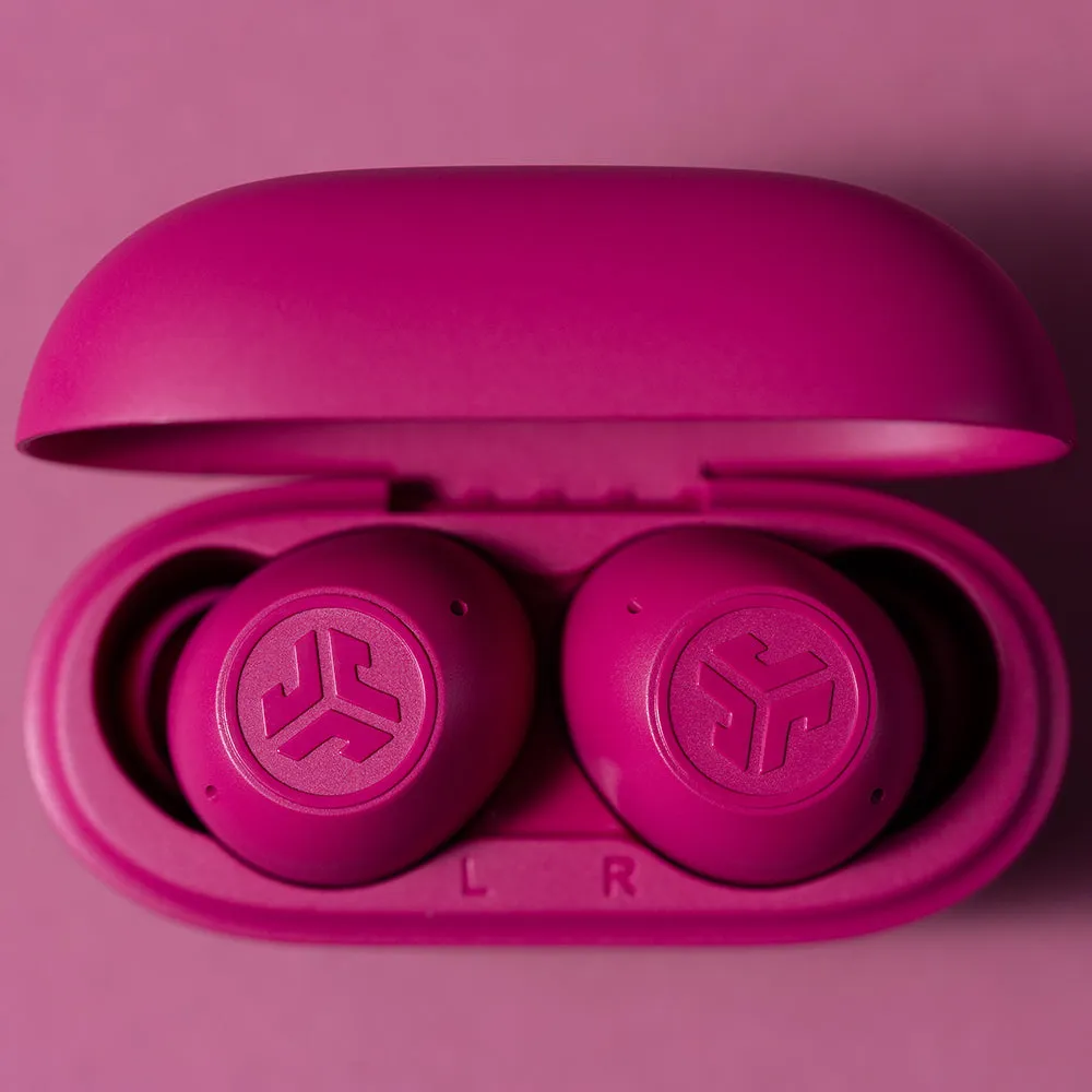 Go Pop ANC True Wireless Earbuds Fuchsia