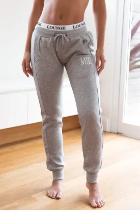 Gray Fitted Joggers