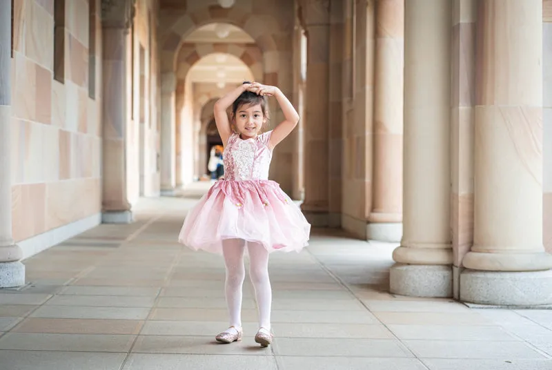 GREAT PRETENDERS - DUSTY ROSE HOLIDAY BALLERINA DRESS