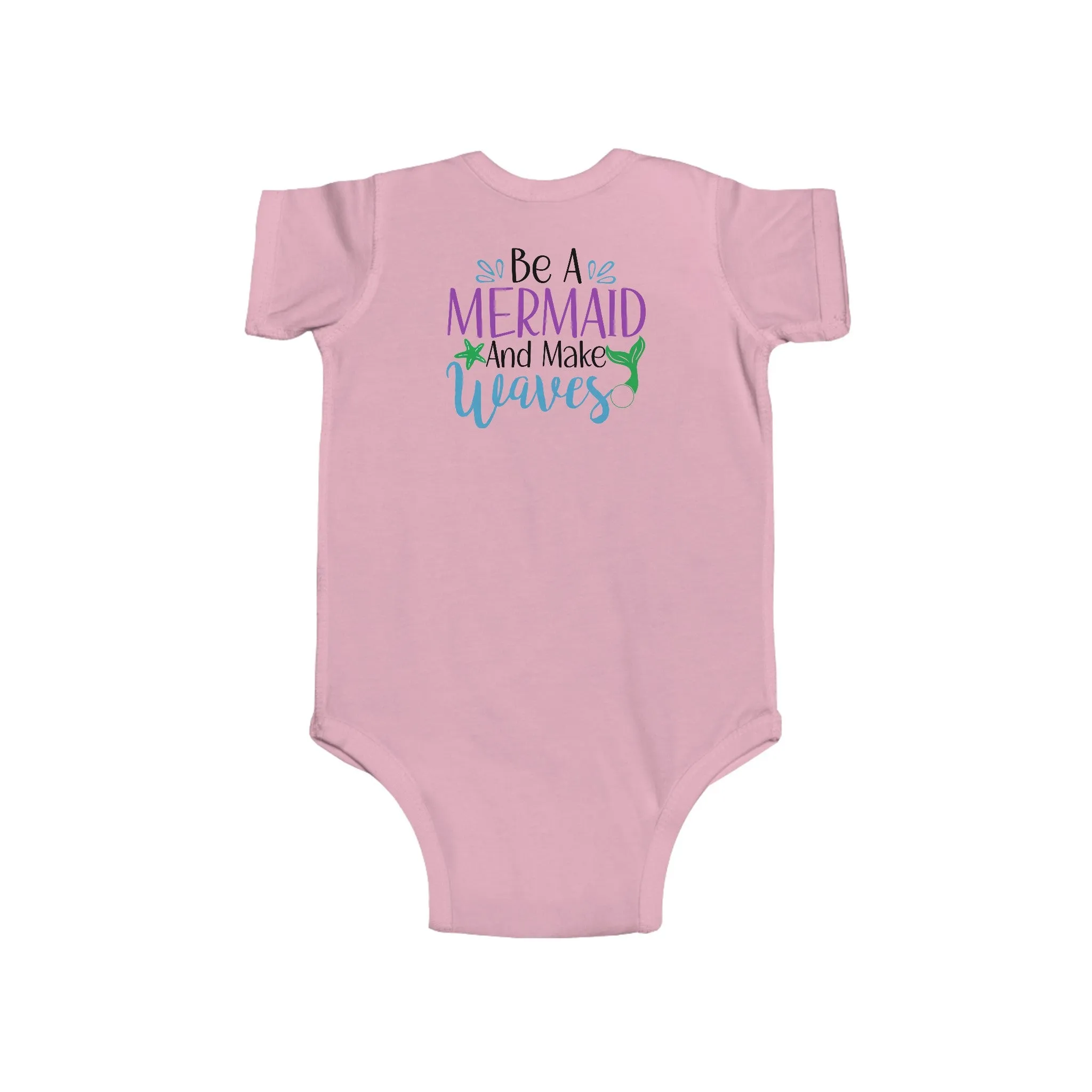 Infant Fine Jersey Bodysuit - Be a Mermad