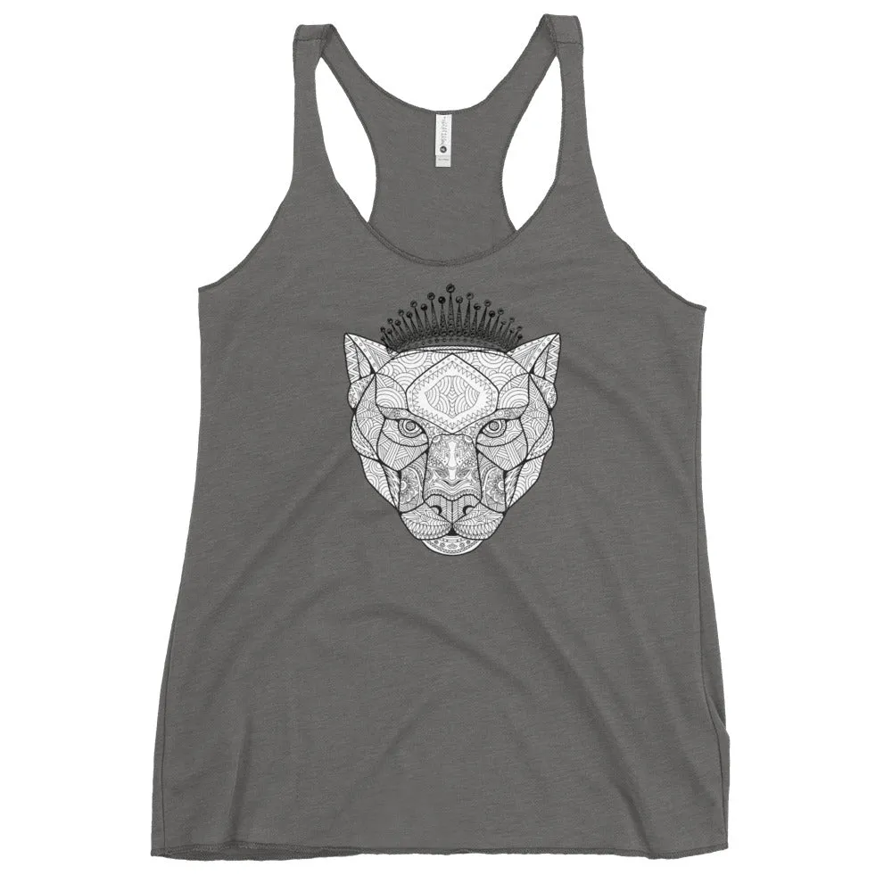 Jeweled Lioness Tank Top, lioness-love