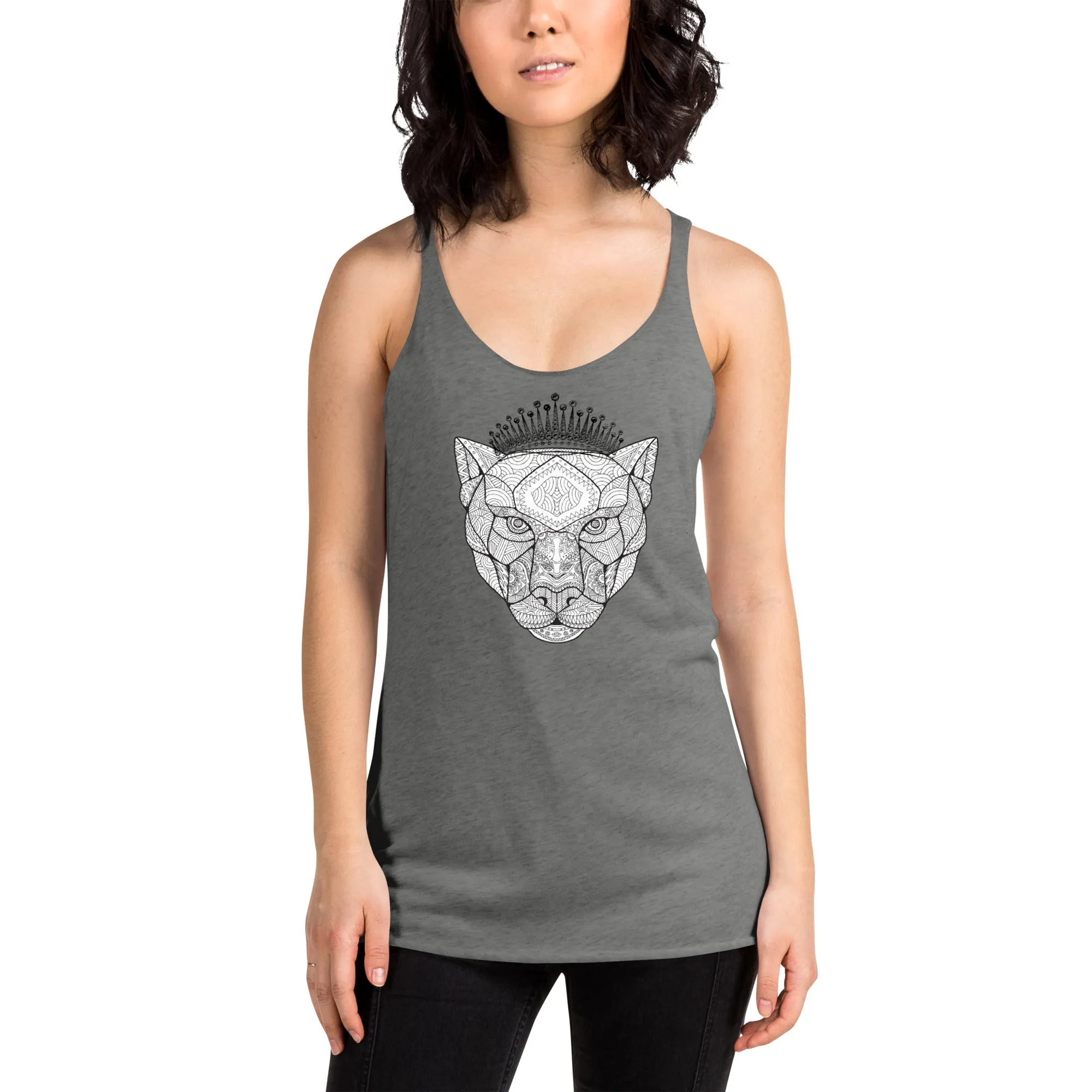 Jeweled Lioness Tank Top, lioness-love