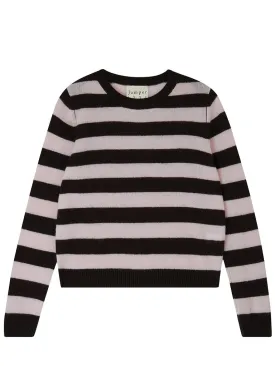 Jumper 1234 Stripe Crew Sweater in Bitter Fog