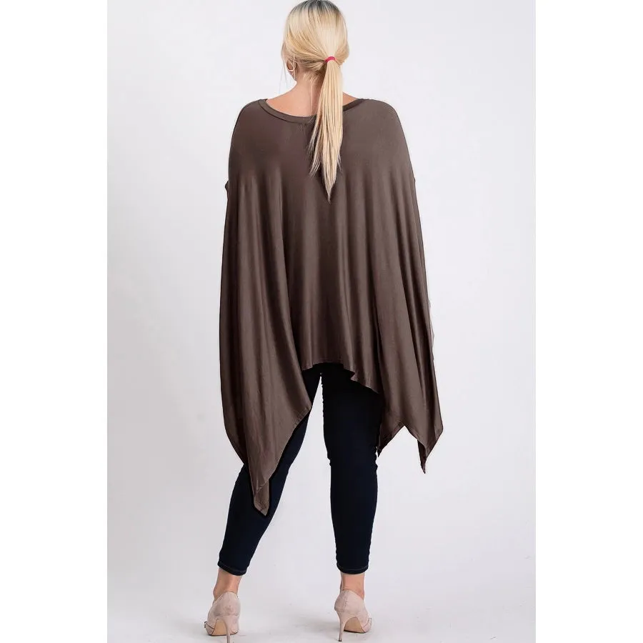 Layering Tunic Top in Mocha